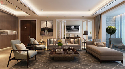 沿河東路80平現(xiàn)代簡約三居 小戶型空間放大與質感生活實景圖鑒